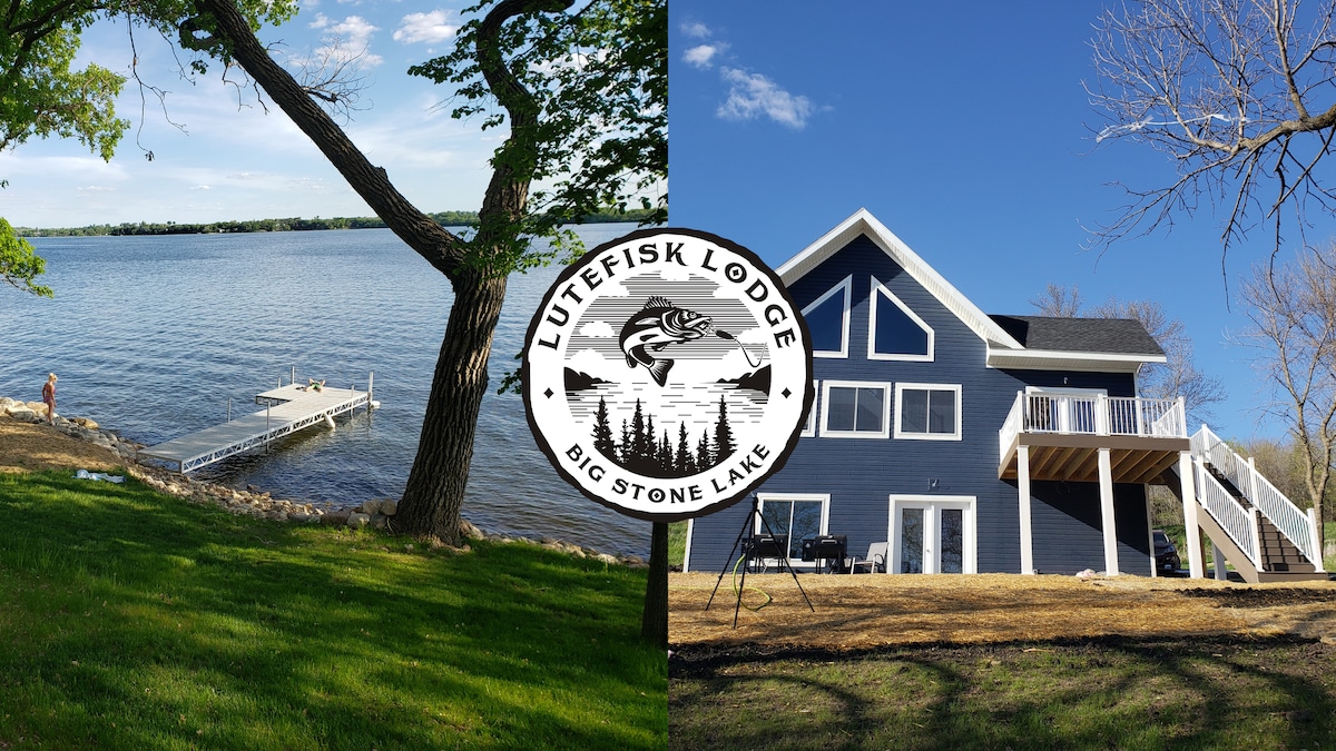 Big Stone Lake Cabin Rental - Lutefisk Lodge