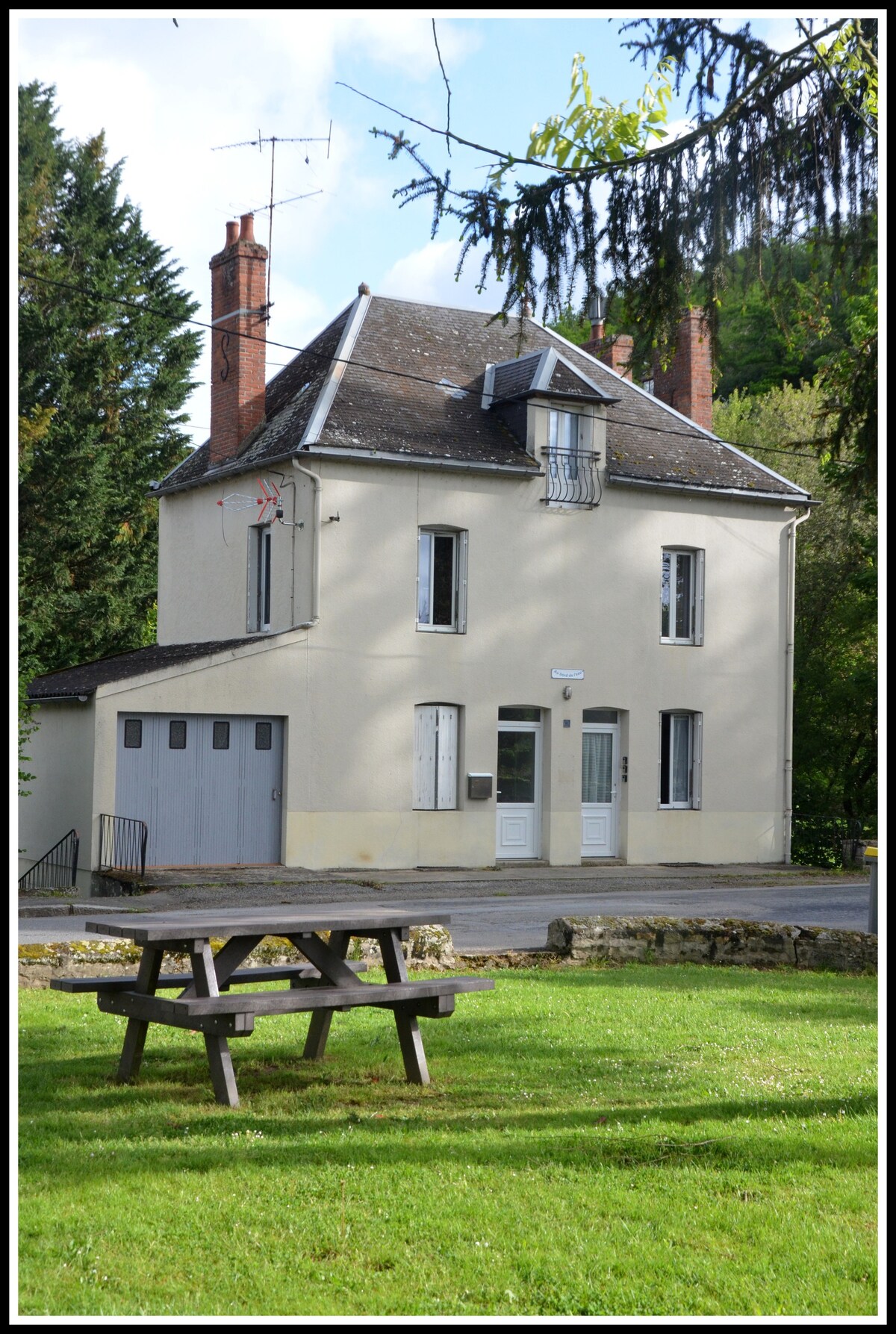 Maison chaleureuse "Au bord de l'eau"