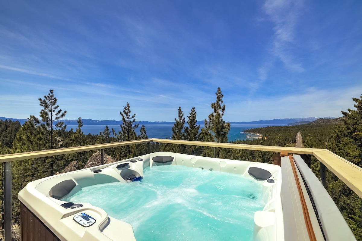 LuxuryEstate ~可入住8人~热水浴缸~清澈的湖景！