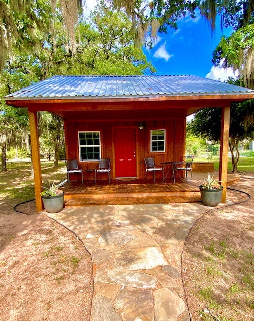 NEW!  The Cajun Cabin at Trinity Oaks Farm