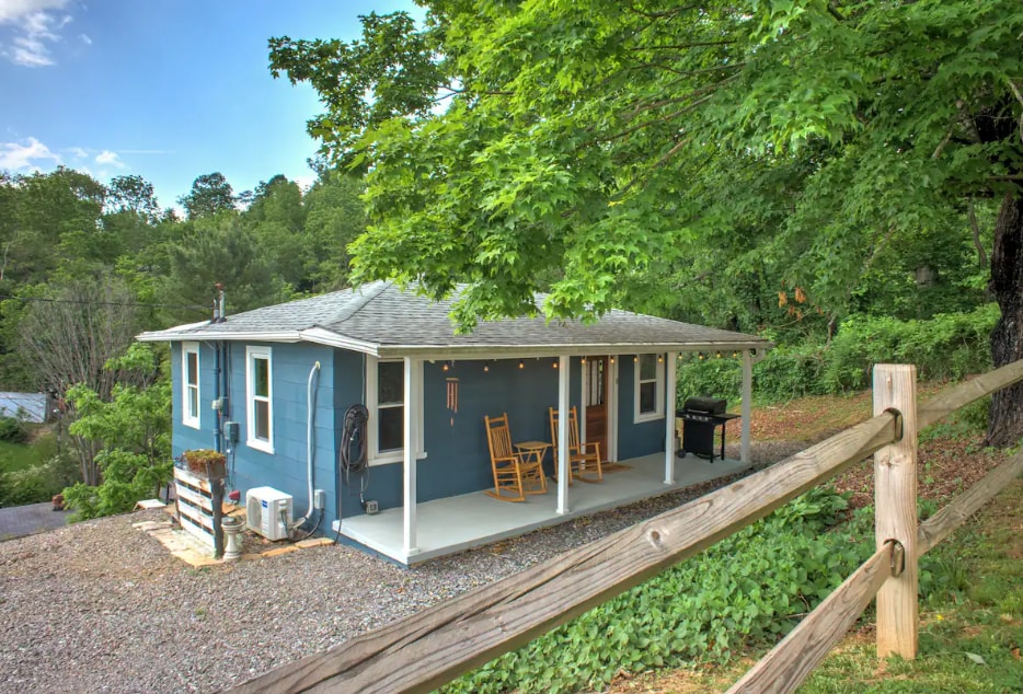 "BABY BLUE"  Our bright and sunny little cottage.