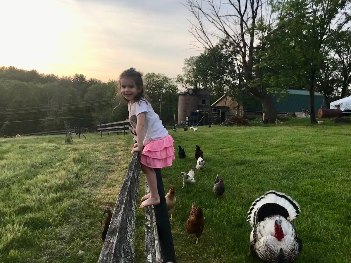 Sunset Cottage RV at Green Meadows Farm