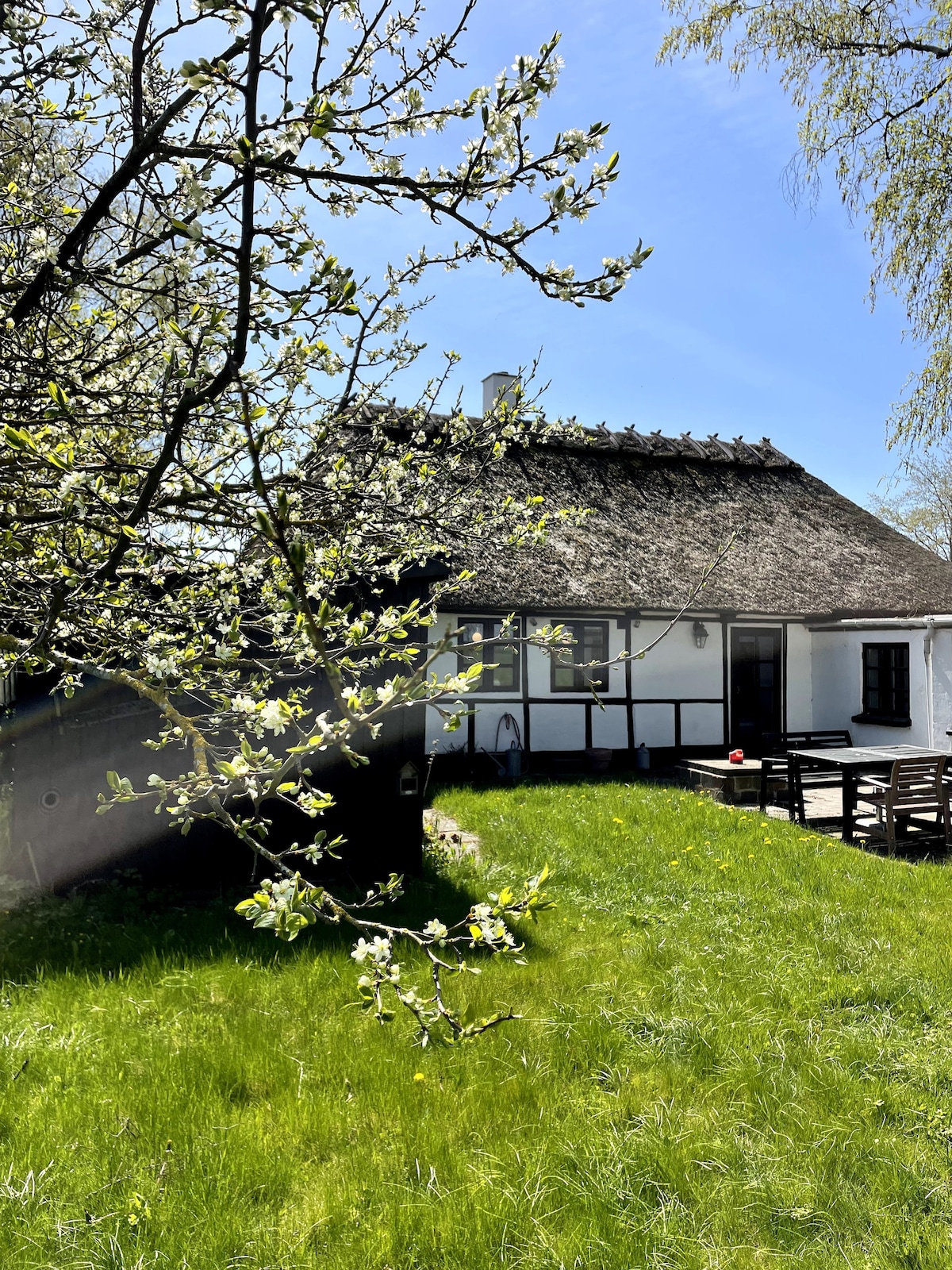 Birkehuset ；位于乡村的舒适农舍。