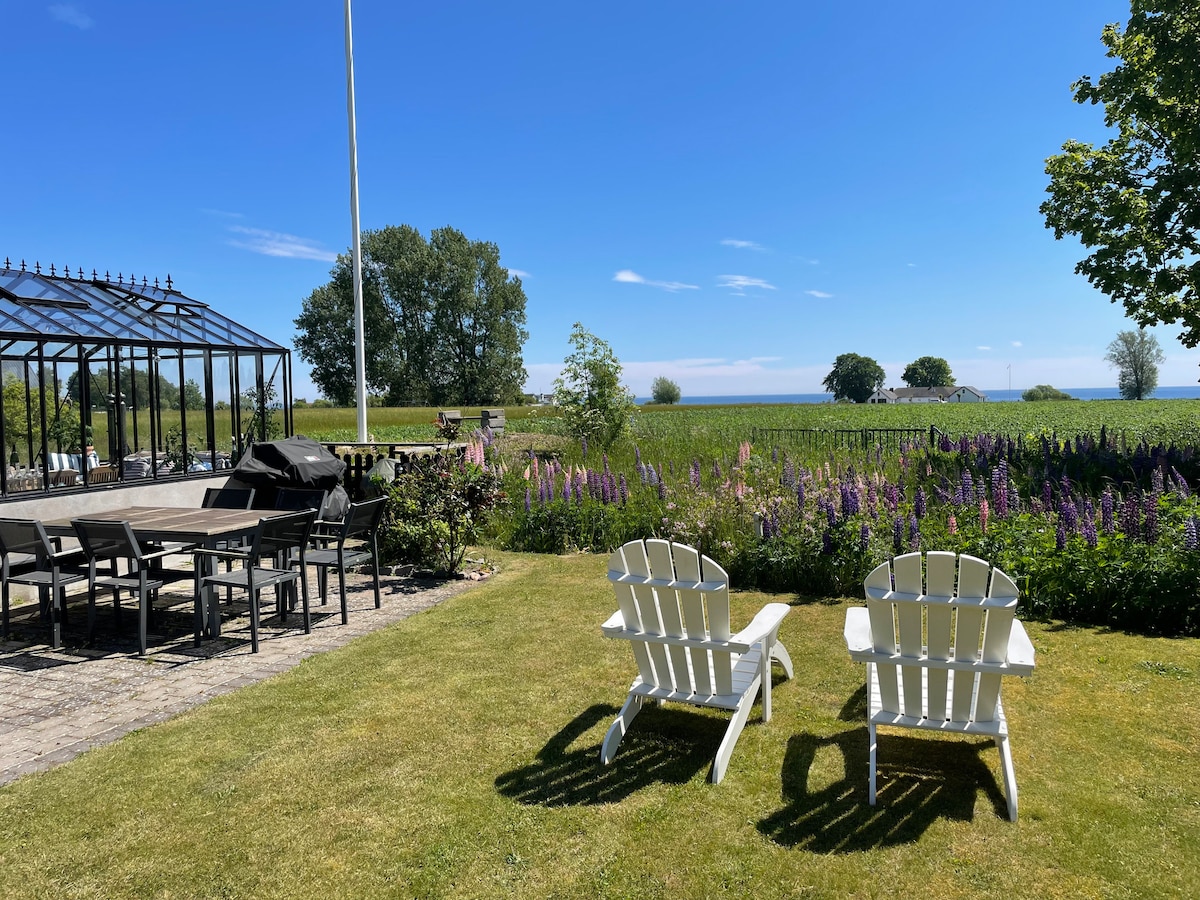 Härligt Skånehus vid havet i mysiga Abbekås!