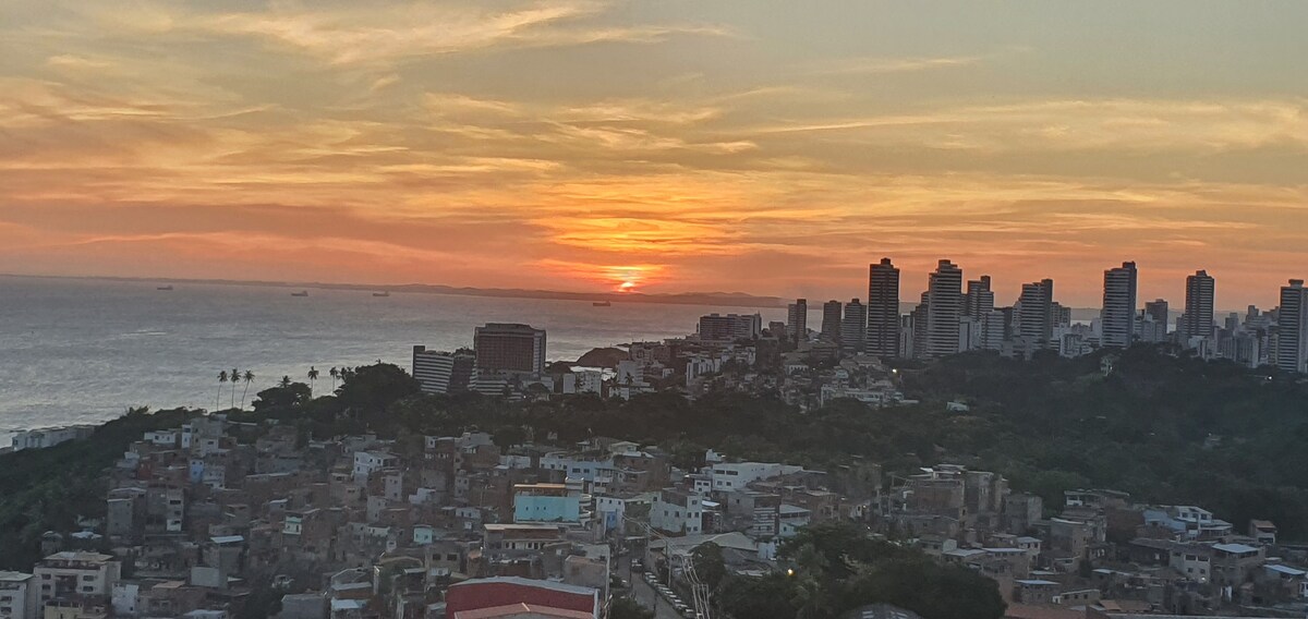 美丽的海景泳池公寓