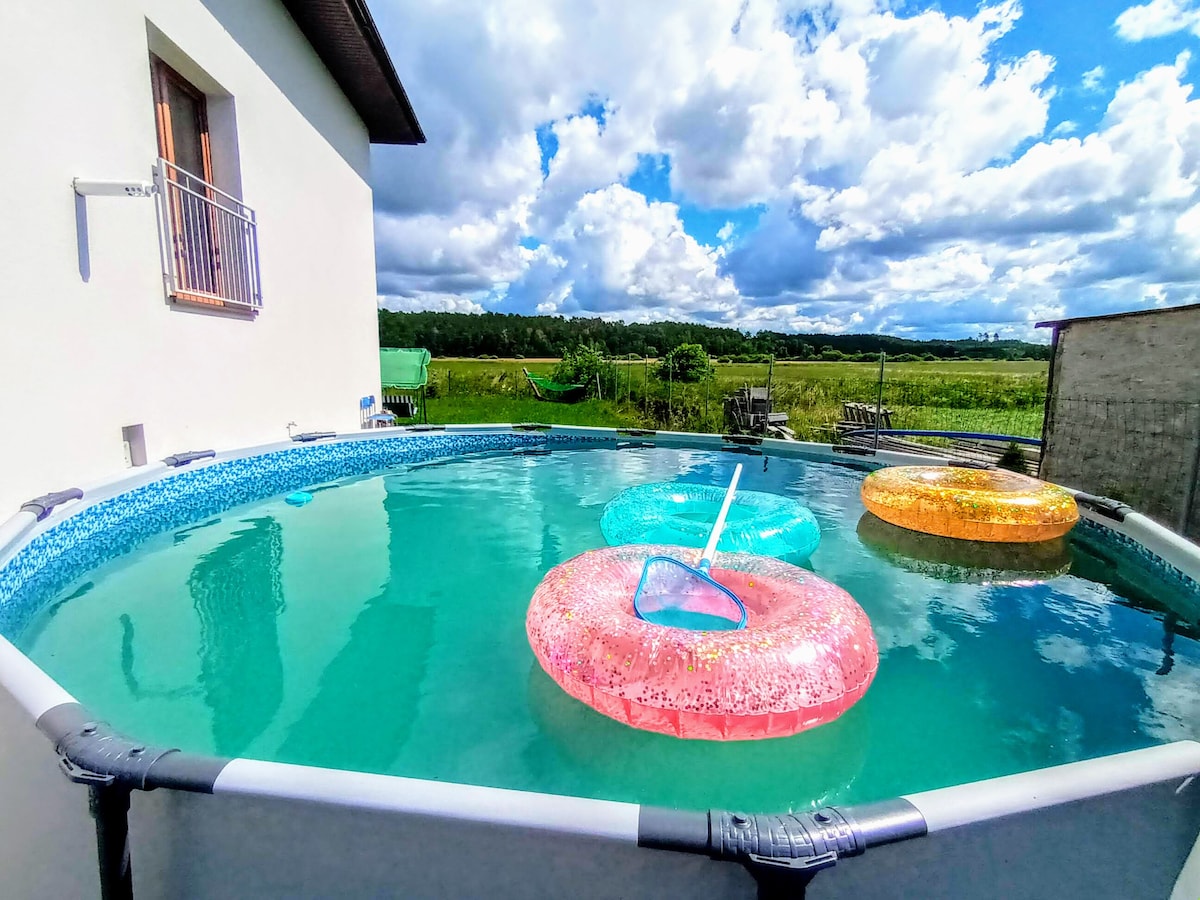 Rest in Manowo-holiday home BalticSea/Jacuzzi/Pool