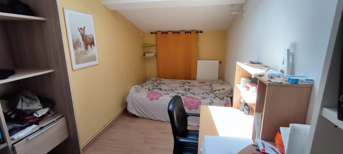 Appartement St-Péray, chambre 2 individuelle