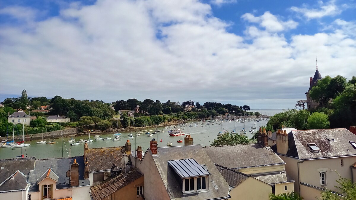 Maison avec jardin et vue panoramique sur mer