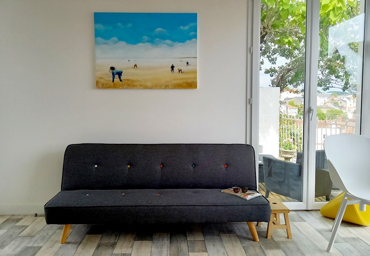 Maison avec jardin et vue panoramique sur mer