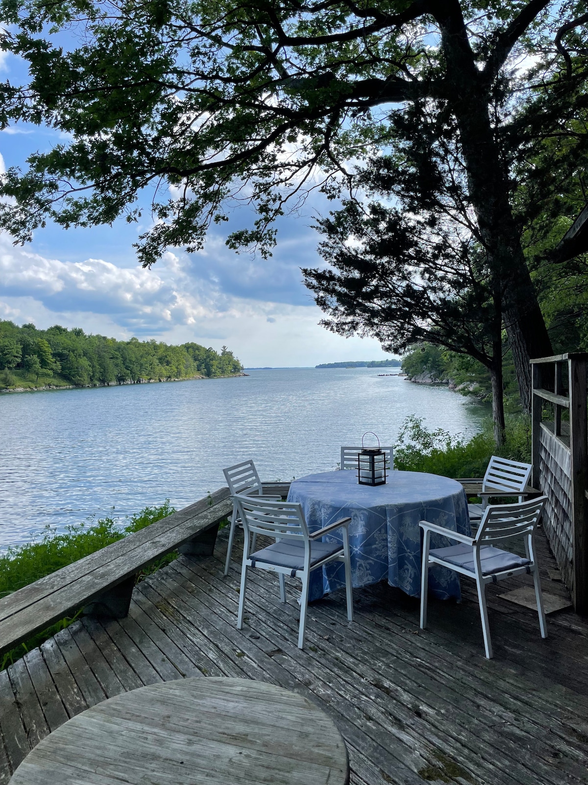 私人湾区Grindstone Island Cottage in Private Bay