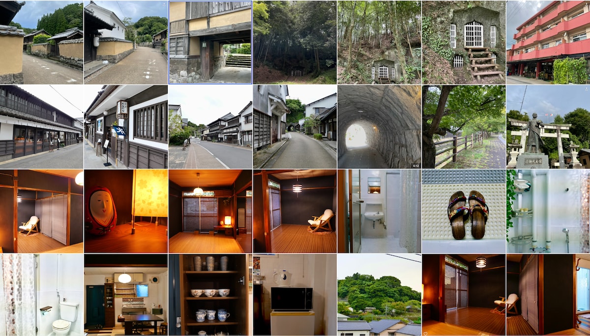 竹田市中心地にある家族で宿泊するのに適した部屋2DK　敷地内に駐車場あり　近くの温泉を紹介します