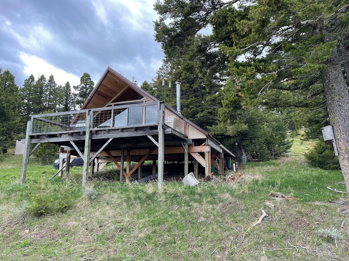 Beautiful Views from a Cabin in the Woods.