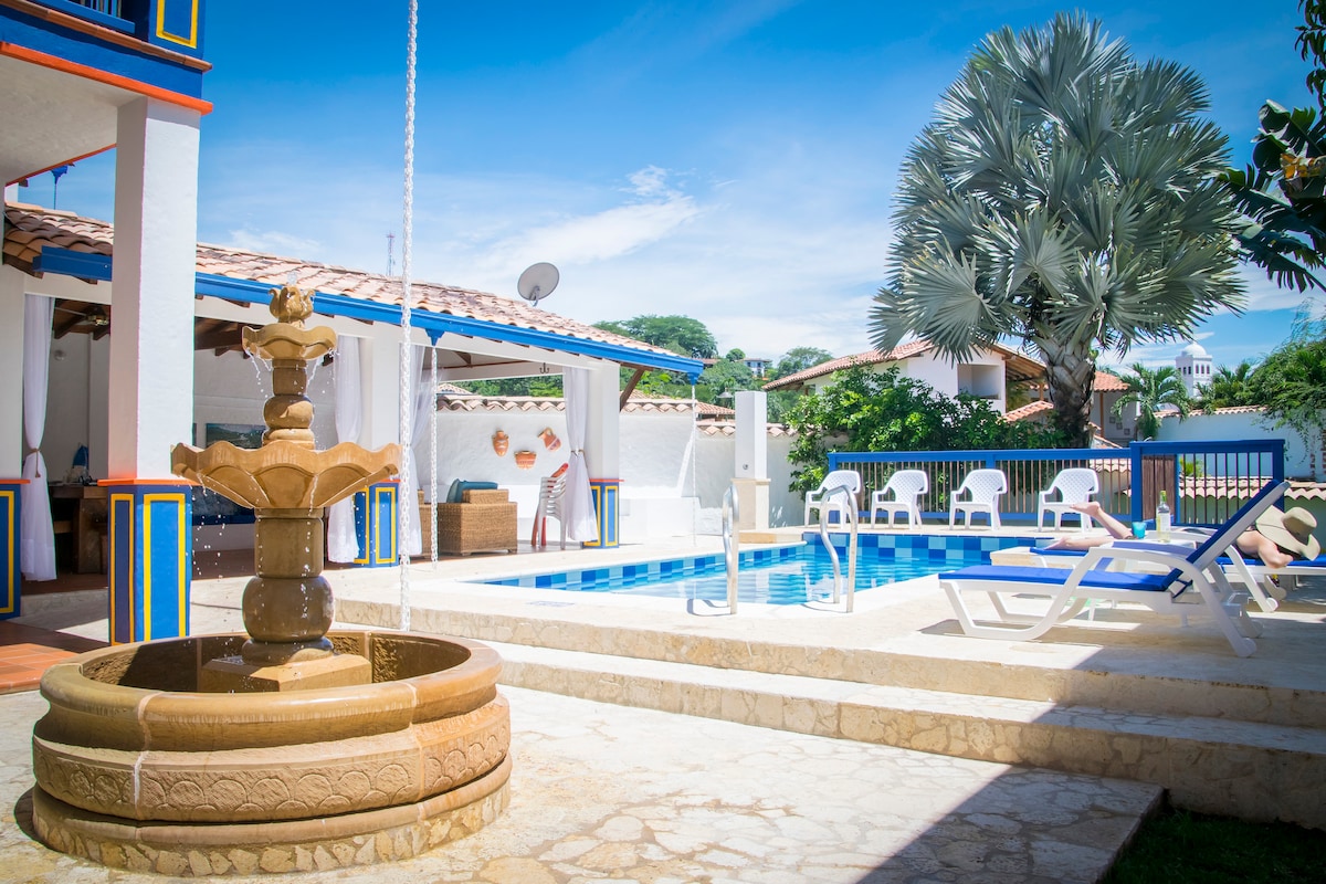 Cauca Viejo, Hermosa Casa Colonial con Piscina.