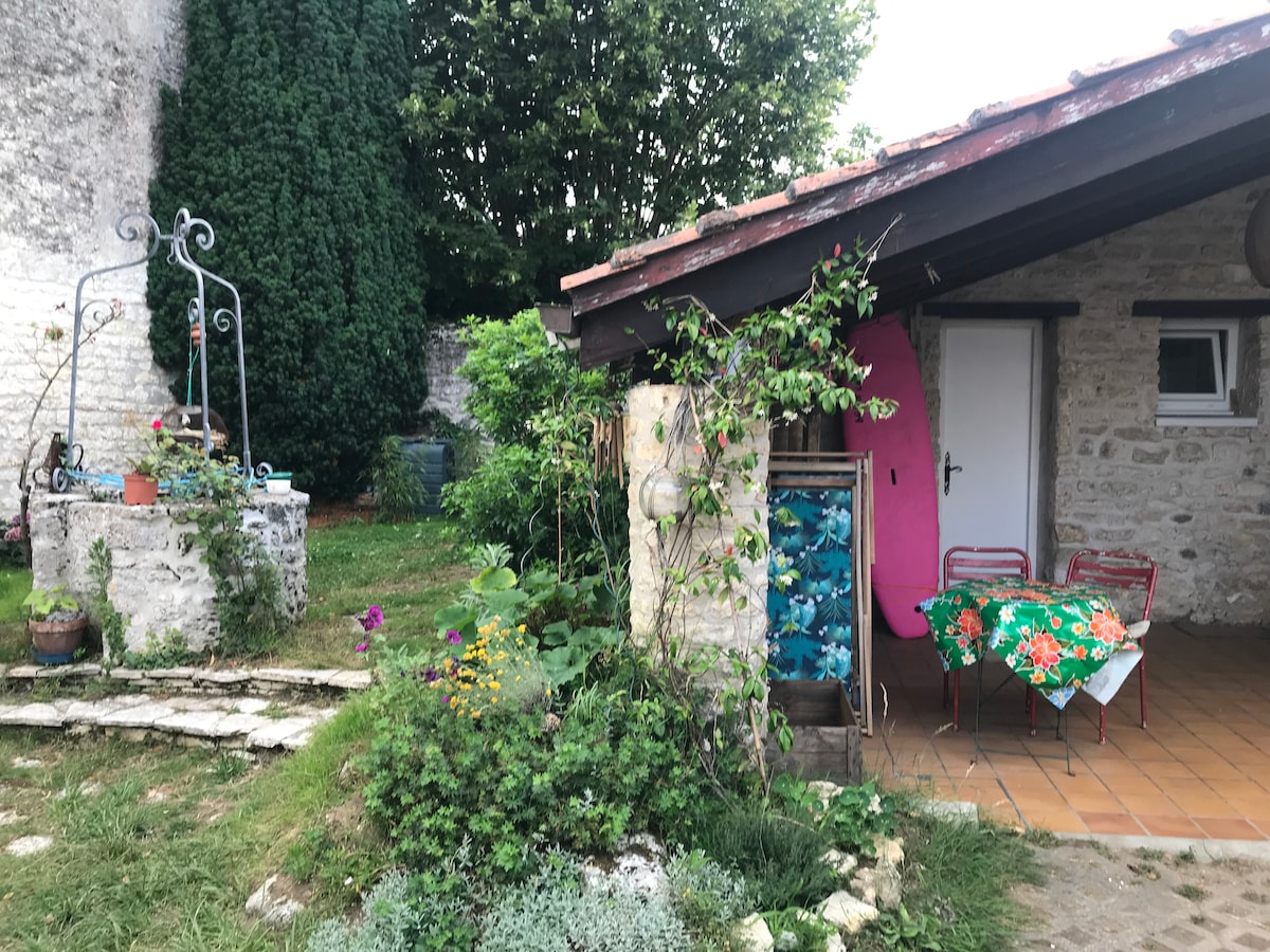 jolie chambre indépendante à deux pas de l'océan