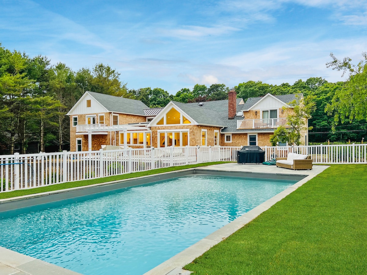 Magnificent 7br/7ba Southampton Estate, Water Mill