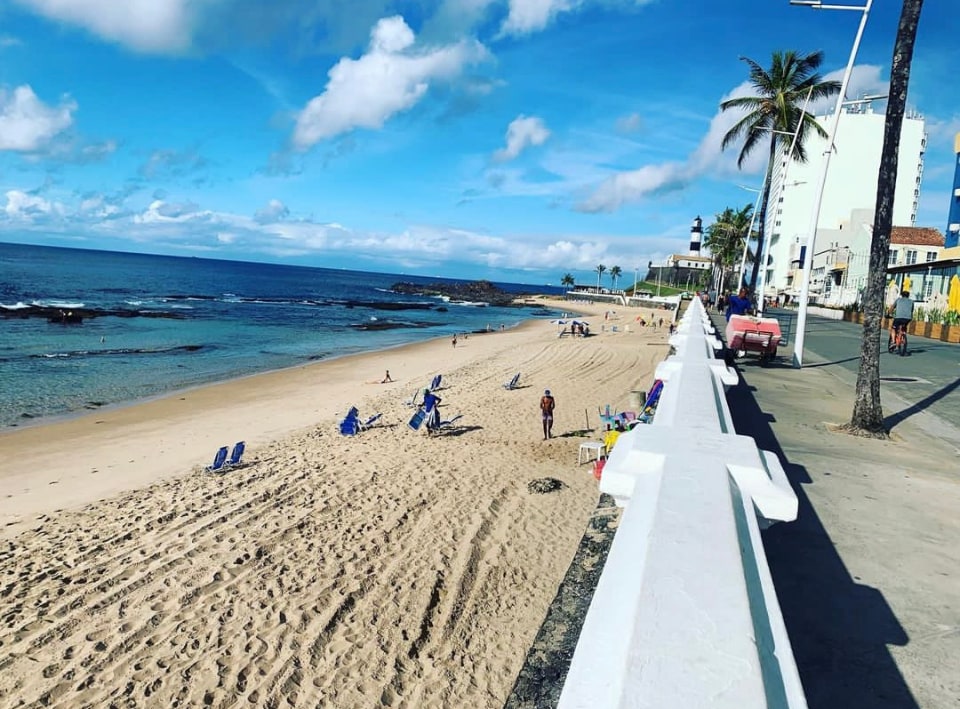 Praia do Farol da Barra Salvador