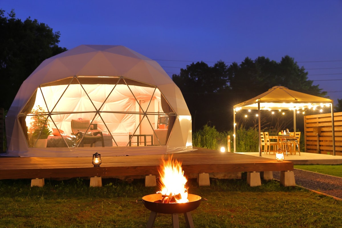 ファミリーで楽しくGlamping Resort！～焚火BBQ・ドーム空間でご満喫～ Varie-2