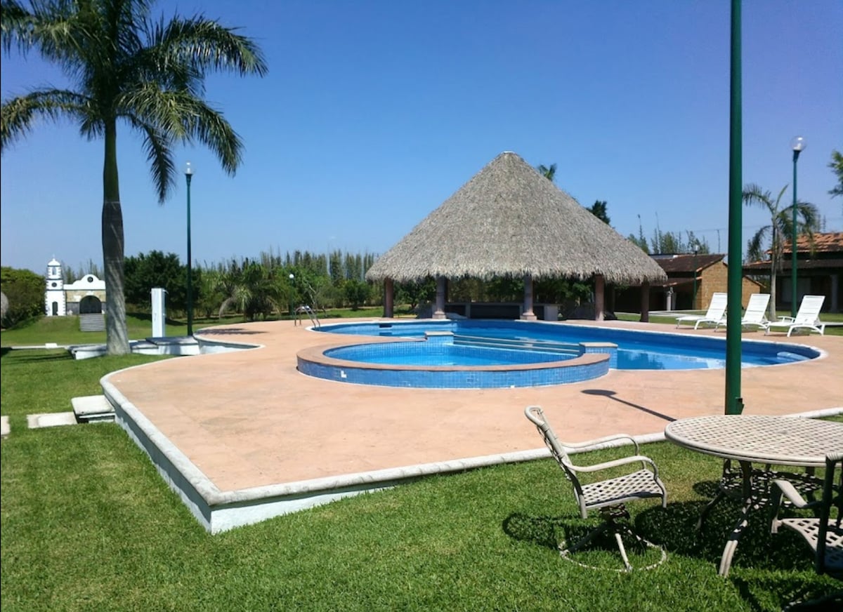韦拉克鲁斯岛（ Isla Veracruz ）带泳池的酒店房间