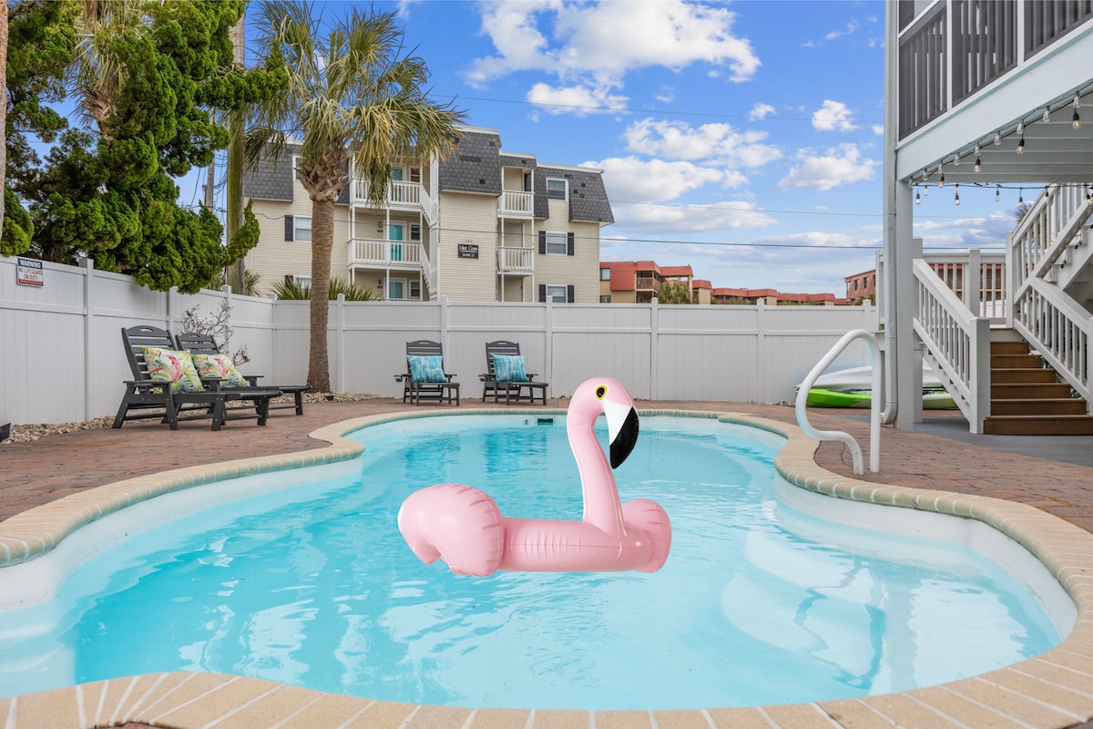 Private Heated Pool|Pet Friendly|Golf Cart