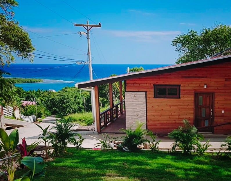 Family bungalow with terrace and sea view