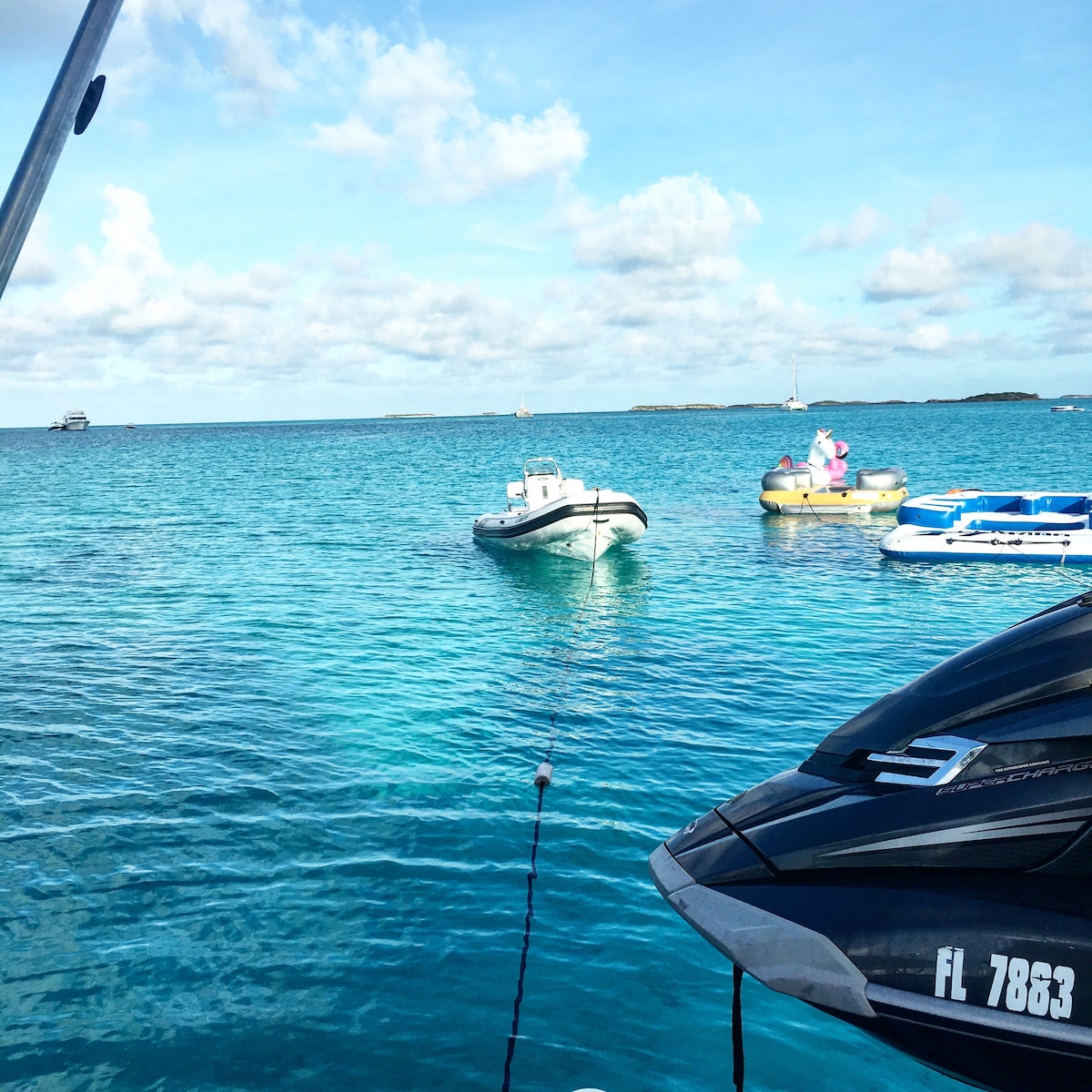 Boat, Exumas, Staniel Cay,  Pig Beach, and more