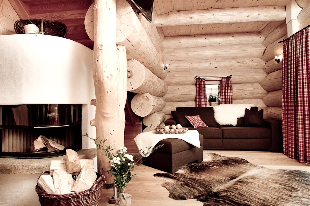 木屋度假木屋，配备漩涡浴和松木桑拿