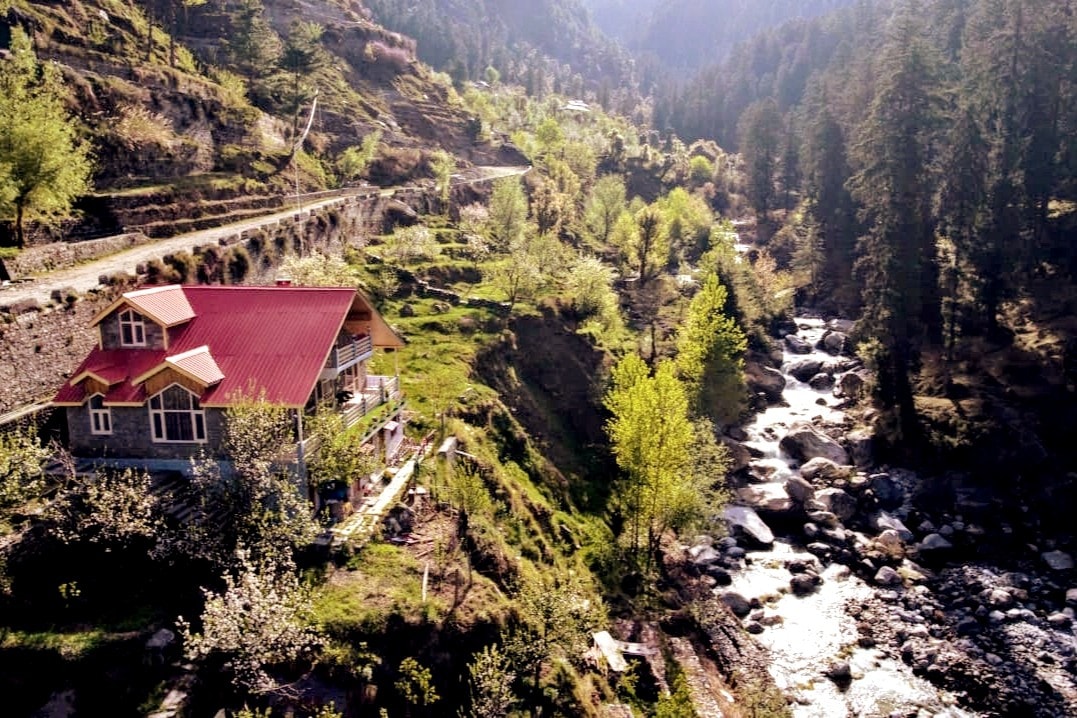 Best Private River Room on River Free Meals Manali