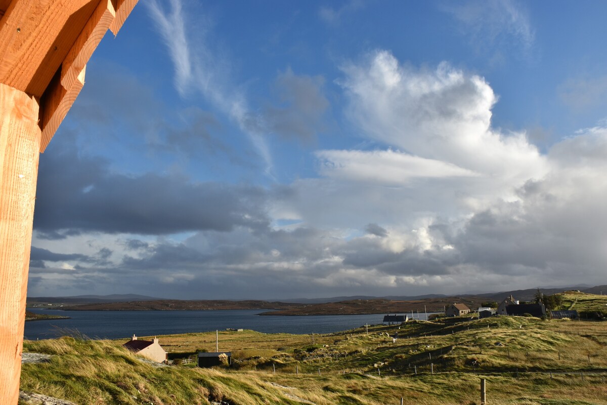 The View, Isle of Lewis Lodges (Elsa, lodge 2)