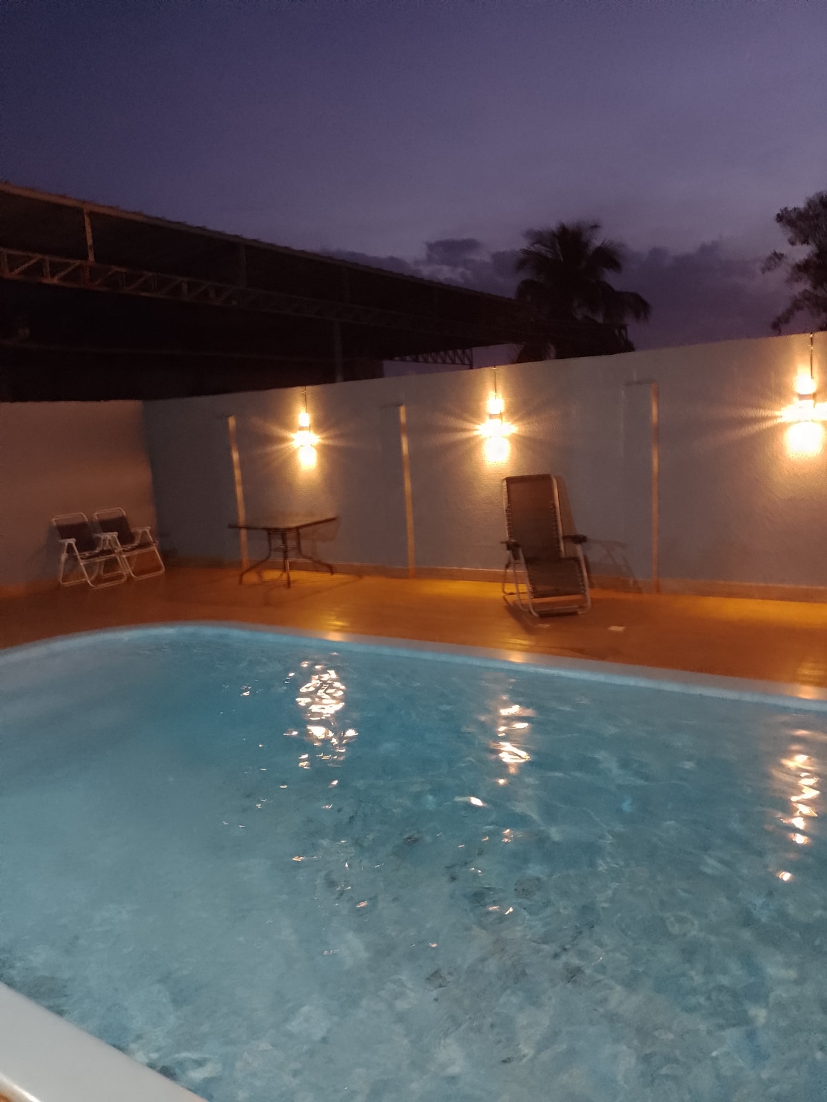 Casa temporada com piscina em foz do Iguaçu