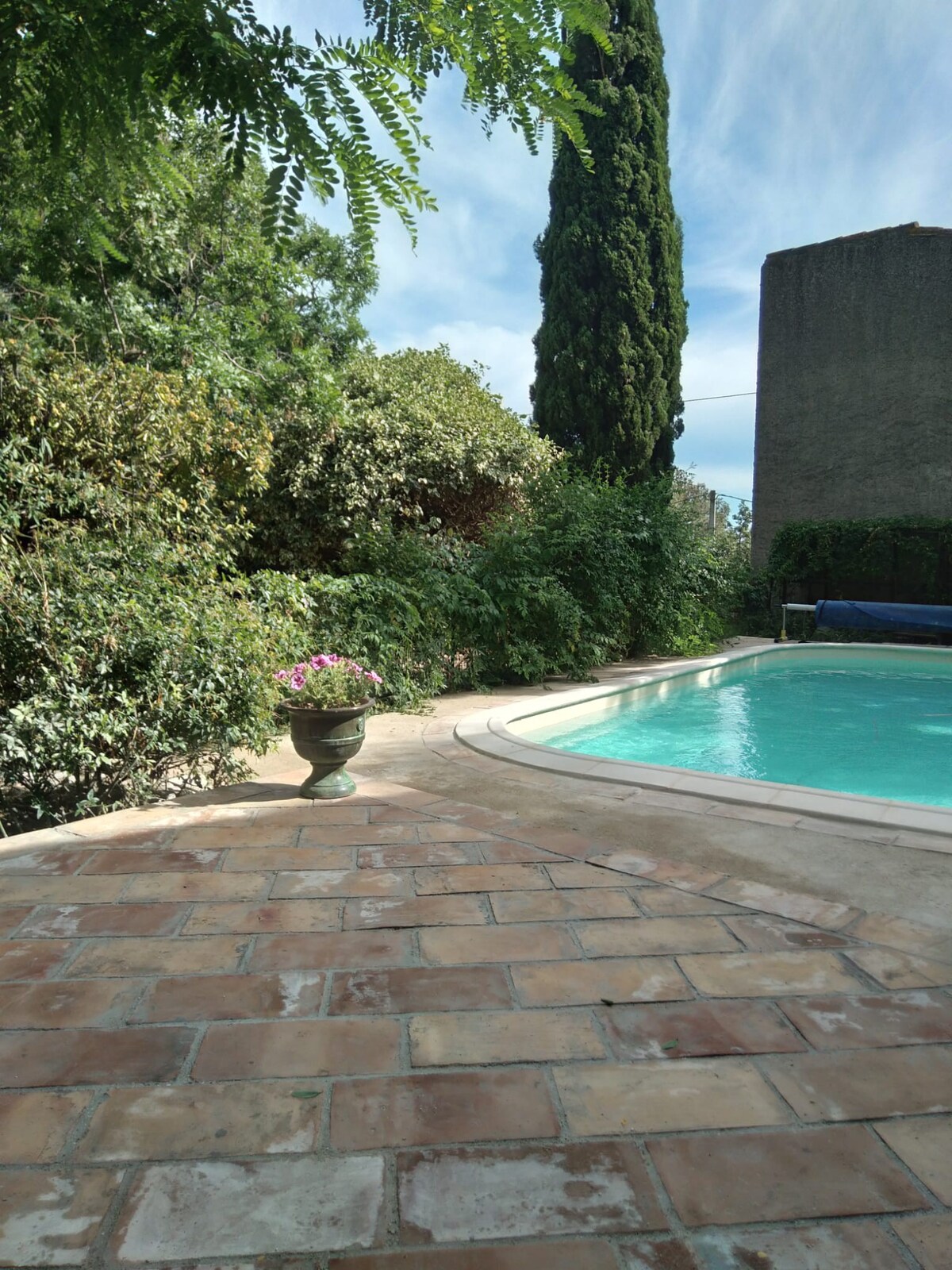 Loue Maison Vigneronne 10 couchages avec Piscine