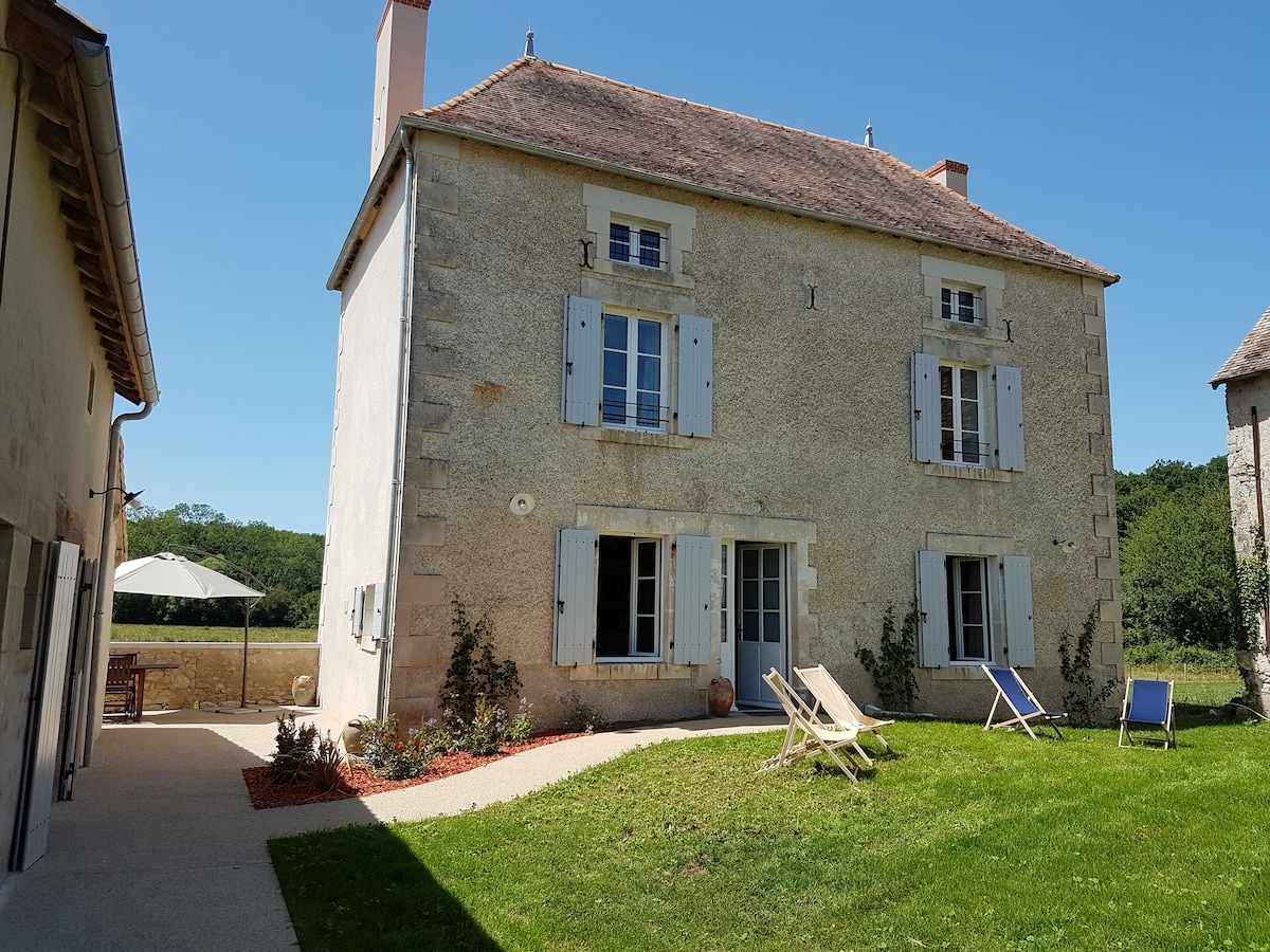 Maison de maître à la campagne