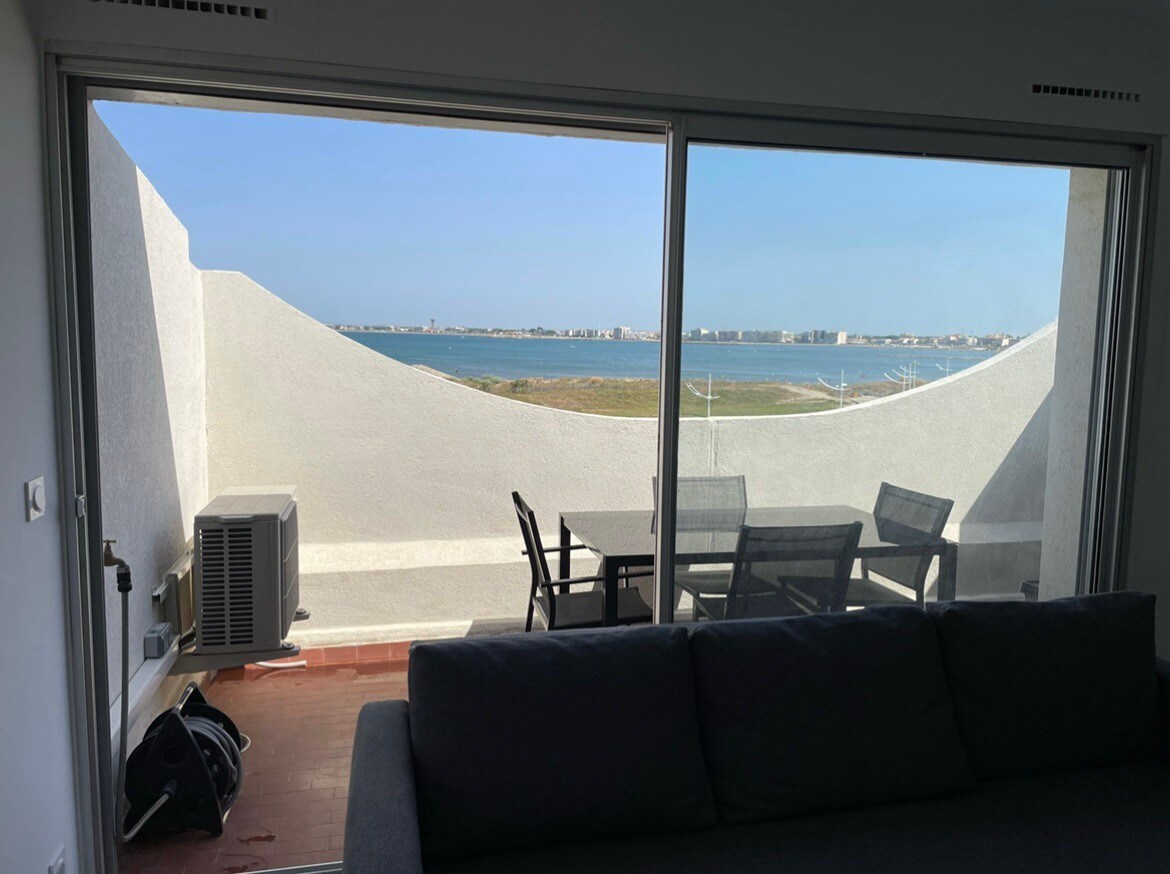 Appartement T2 front de mer, vue panoramique