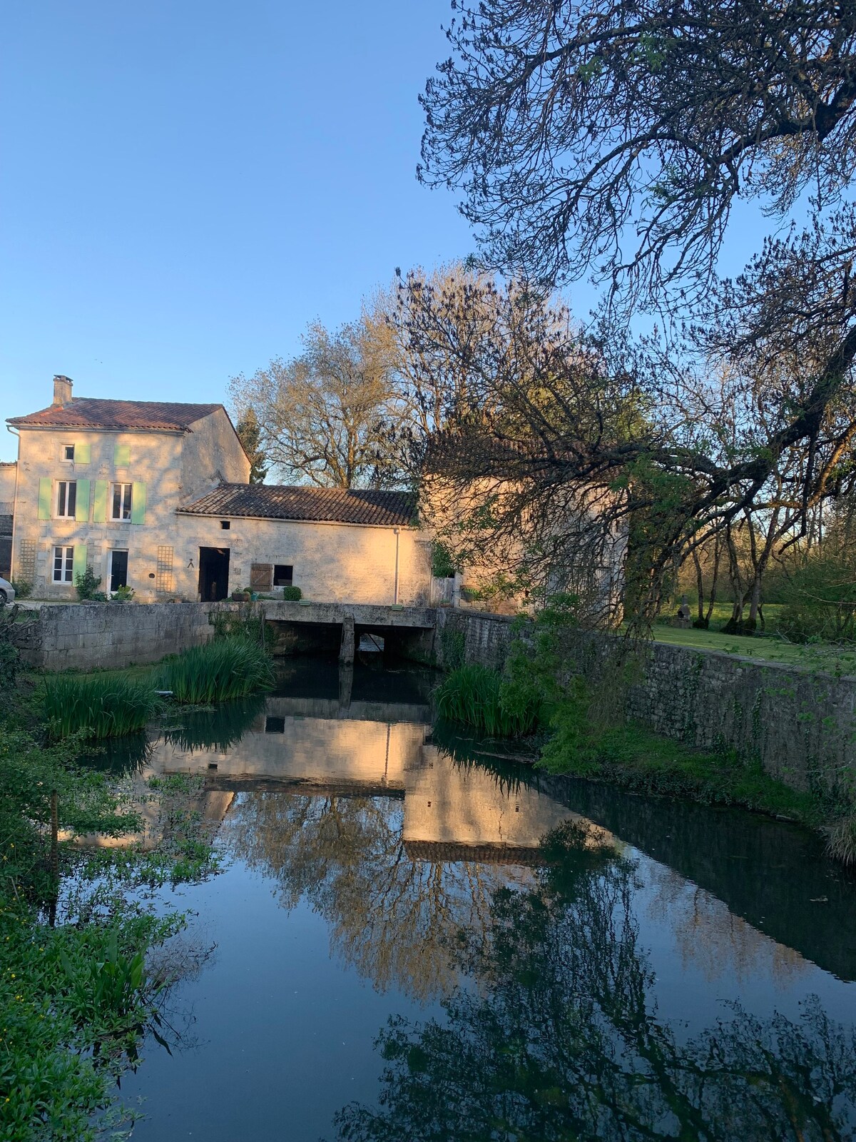 Moulin à eau au cœur de la Charente