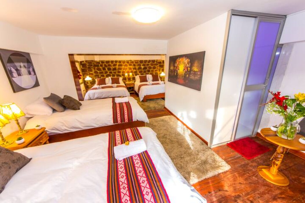Spacious apartment with a beautiful view of Cusco