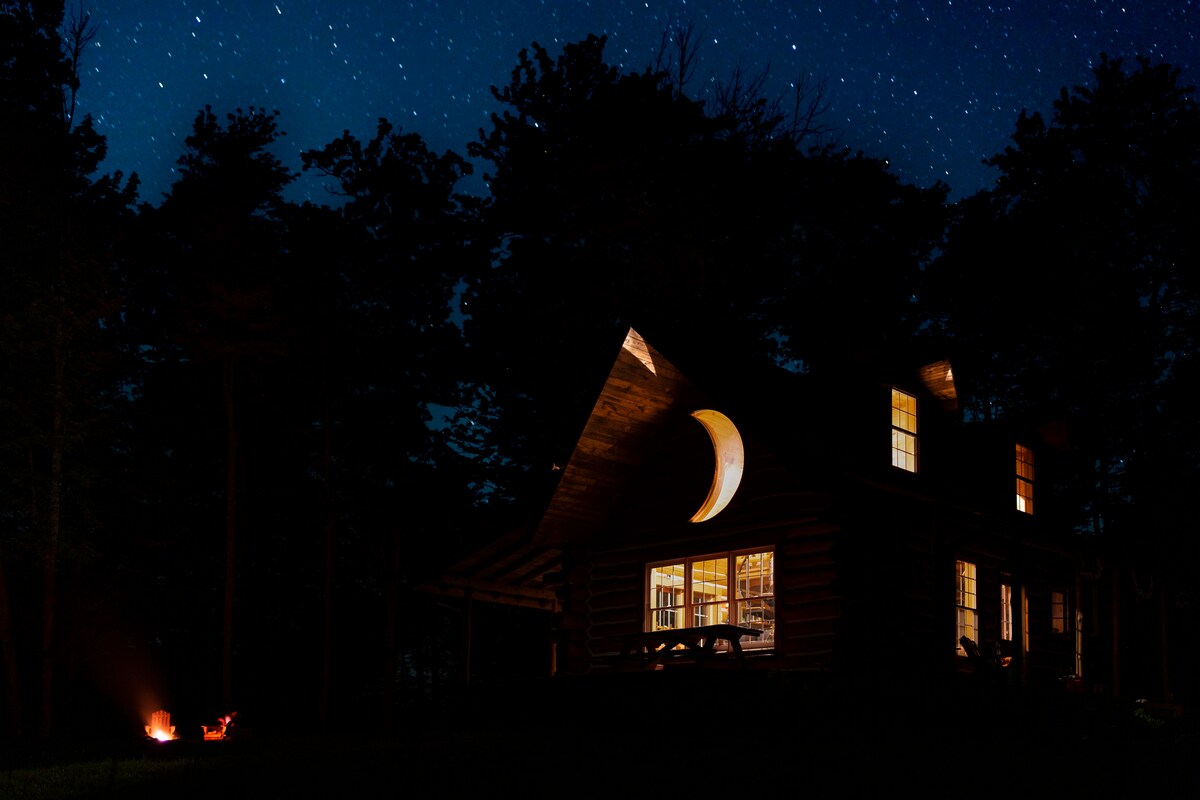 樱桃泉附近的小木屋-令人惊叹的星空