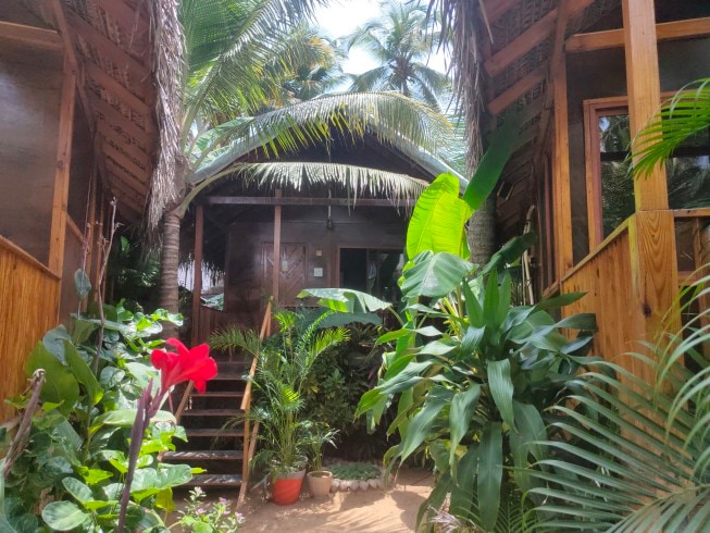 Goa小屋Agonda -花园小屋
