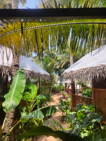 Goa小屋Agonda -花园小屋