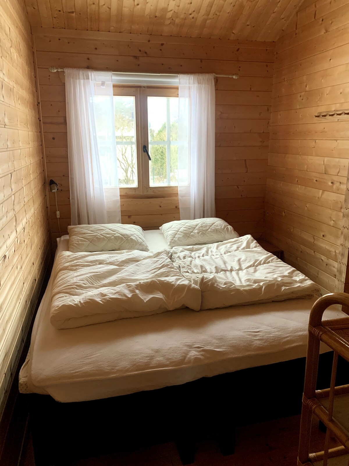 位于斯瓦莱罗德基伦（ Svalerødkilen ）的租赁小屋，靠近边境贸易。
