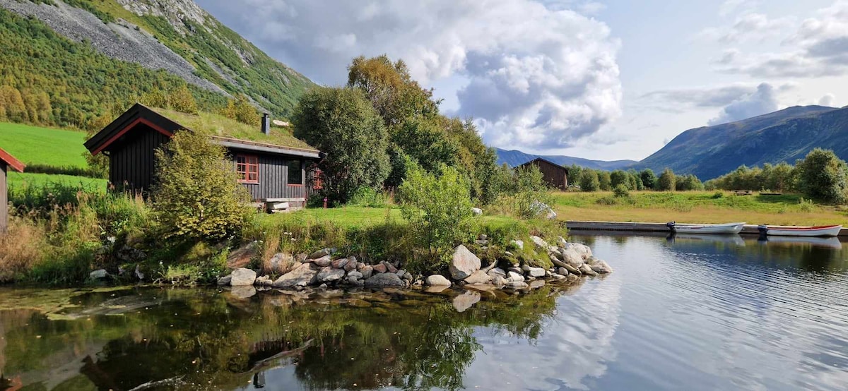 奥普达尔的Storlidalen。地理位置优越