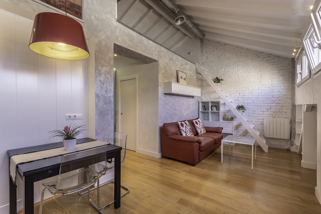 毕尔巴鄂可爱的1卧室公寓顶级位置-长期住宿