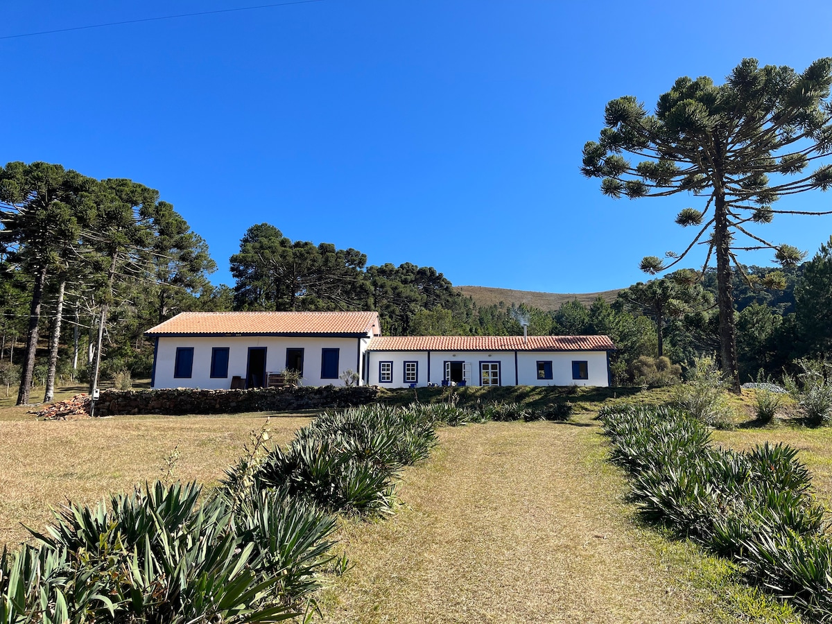 Casa de Fazenda no alto da Serra da Bocaina