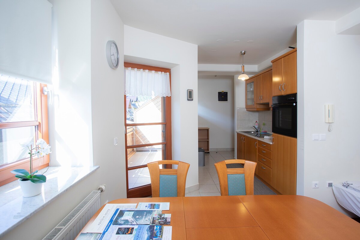 位于Kranjska Gora市中心的舒适单间公寓