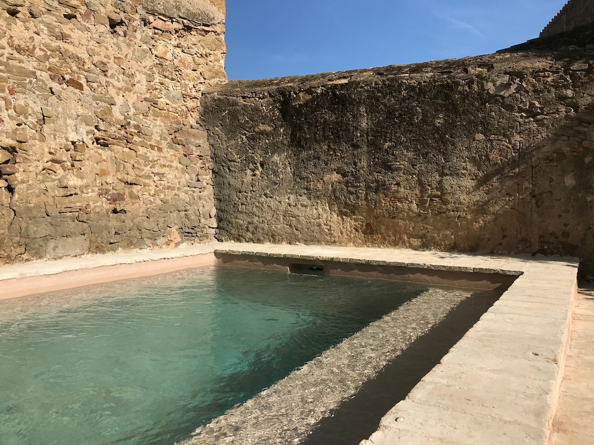 Fantástica casa rural con piscina y jardín privado