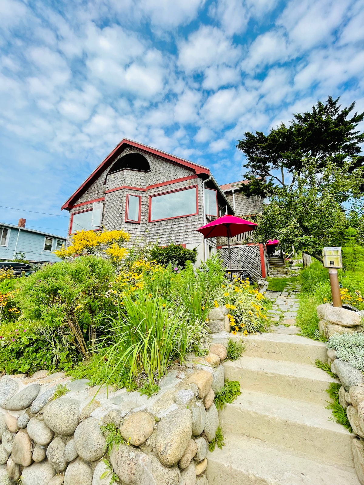 Steps to GOOD HARBOR BEACH!