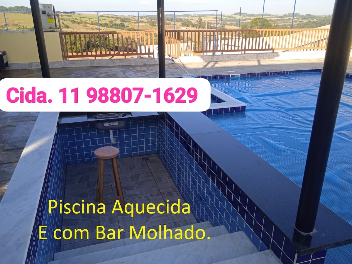 Chácara com piscina aquecida. Porto Feliz Sorocaba