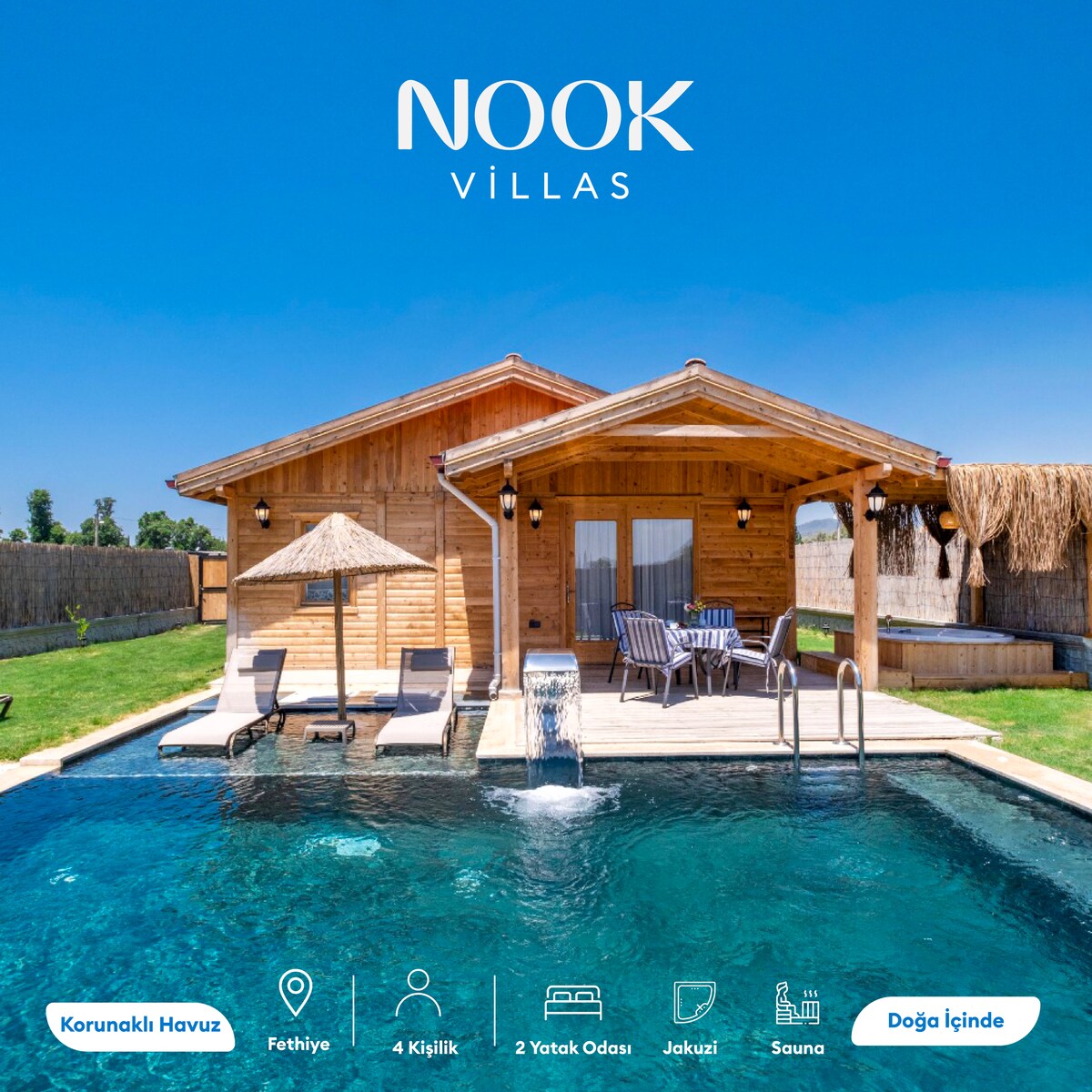 Nook Villa, Azure