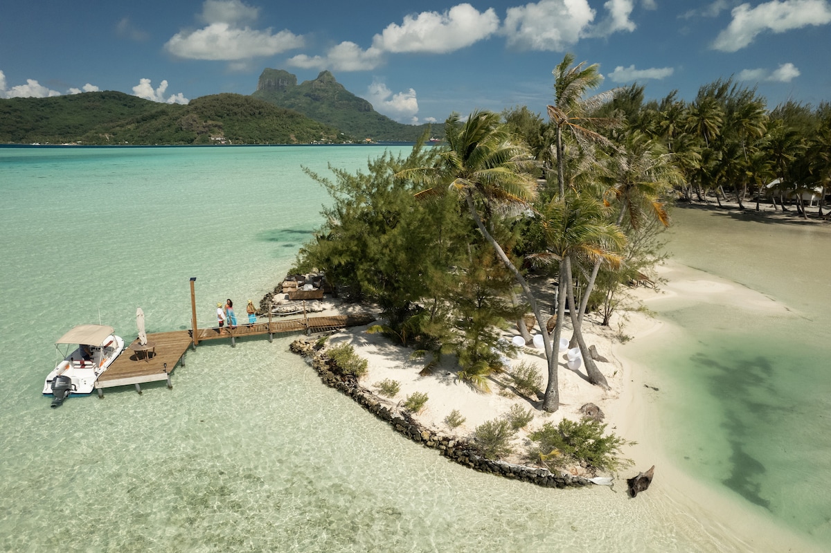 博拉博拉（ Bora Bora ）舒适的私人岛屿  ♥️♥️