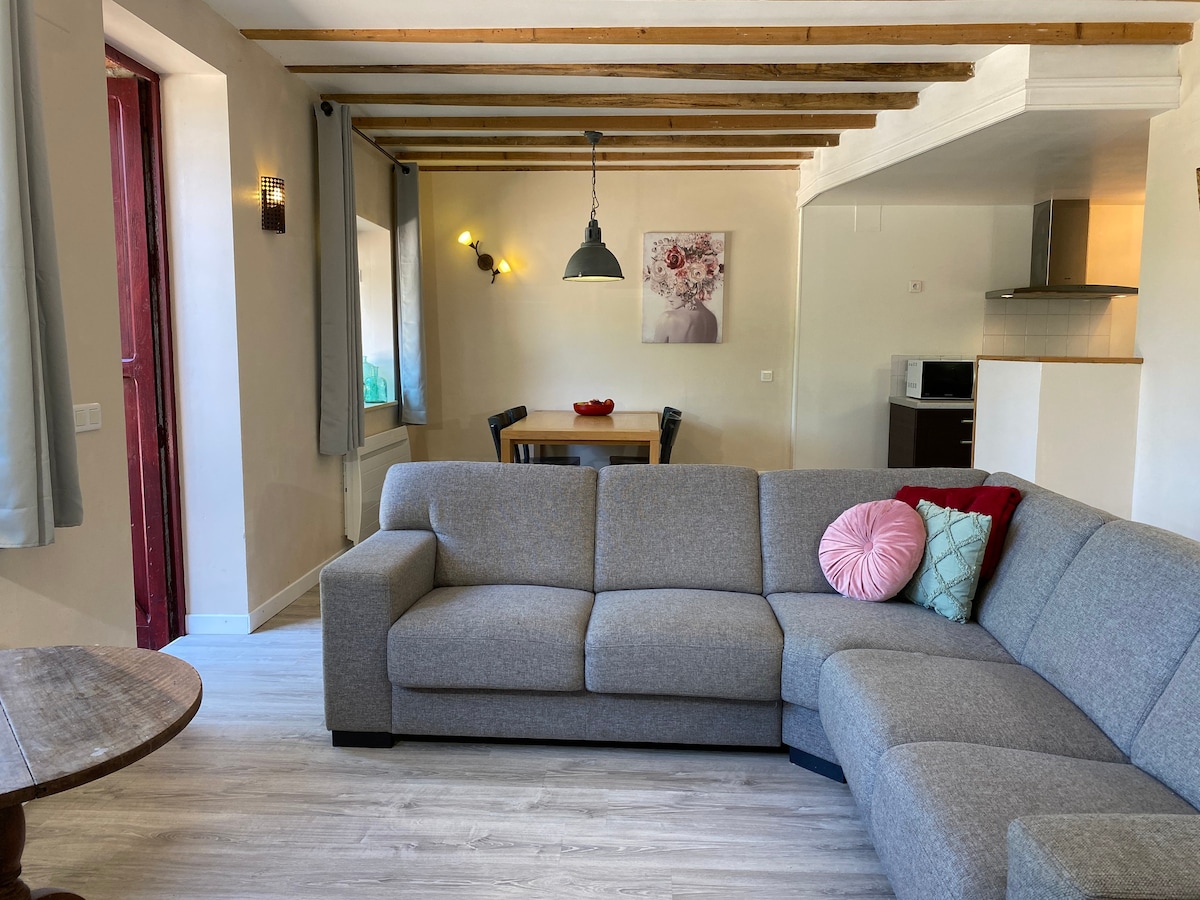 度假屋La Figue ，位于多尔多涅河畔的庄园内