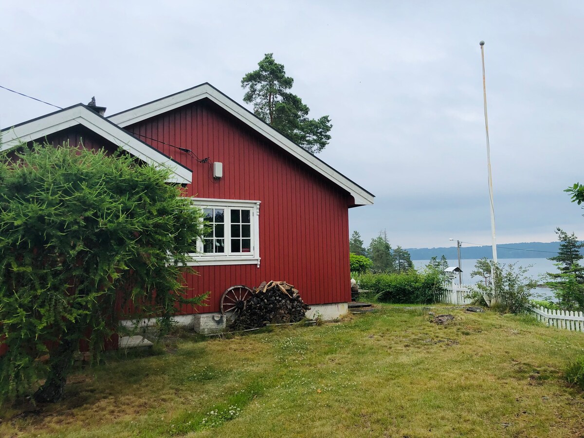 水边夏季小屋-距离奥斯陆1小时车程！