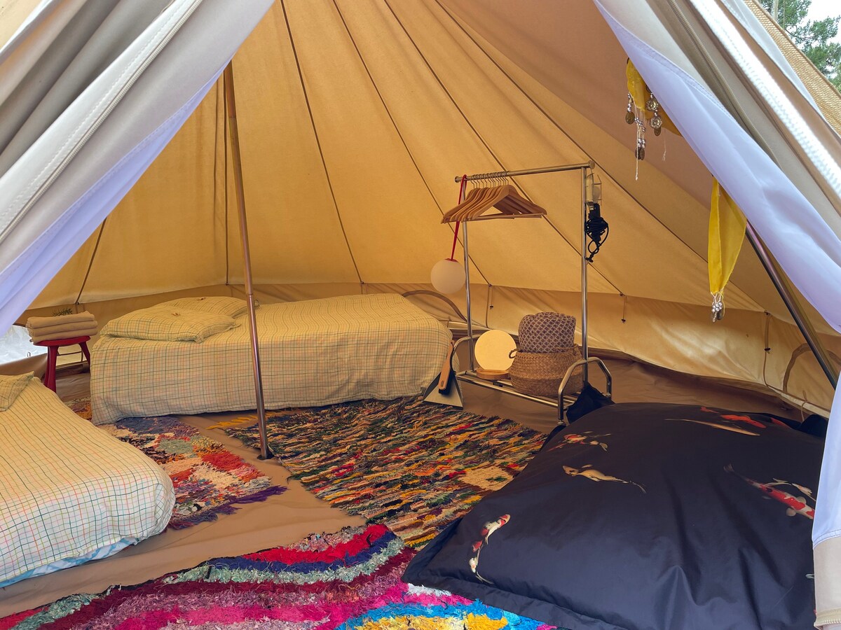 canyon beach tipi glamping~coffee~surf